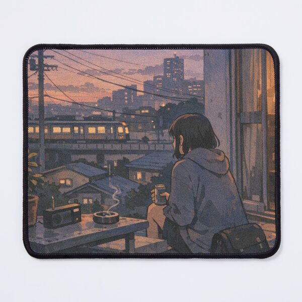 Item preview, “Rooftop calm in fading daylight” designed and sold by artblooming03.