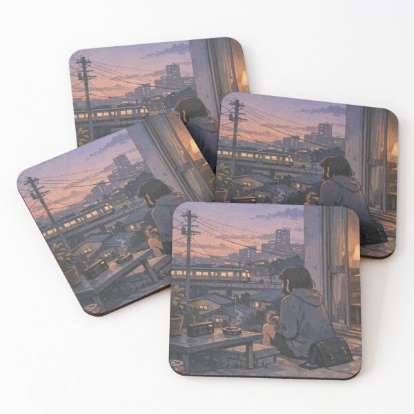Item preview, “Rooftop calm in fading daylight” designed and sold by artblooming03.