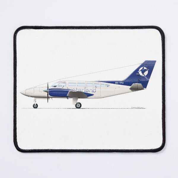 Item preview, CESSNA 404 designed and sold by Grubby Fingers Aircraft Illustration.