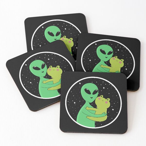Item preview, Alien with baby frog designed and sold by Challtads-store.