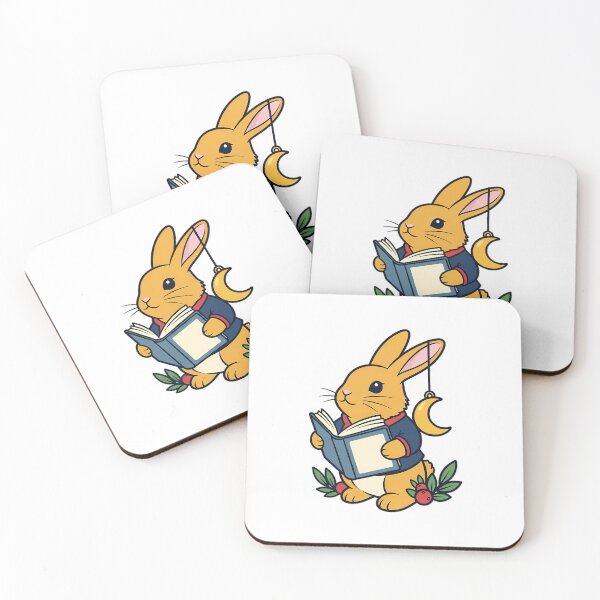 Item preview, Crescent Charm Bunny Open Blank Sketchbook Gift designed and sold by pumsquare.