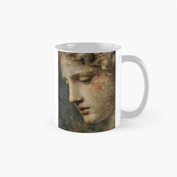 Item preview, Silent Renaissance Fresco Portrait designed and sold by AngelinArts.