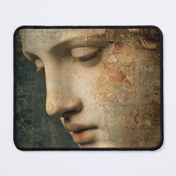 Item preview, Silent Renaissance Fresco Portrait designed and sold by AngelinArts.