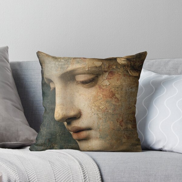 Item preview, Silent Renaissance Fresco Portrait designed and sold by AngelinArts.