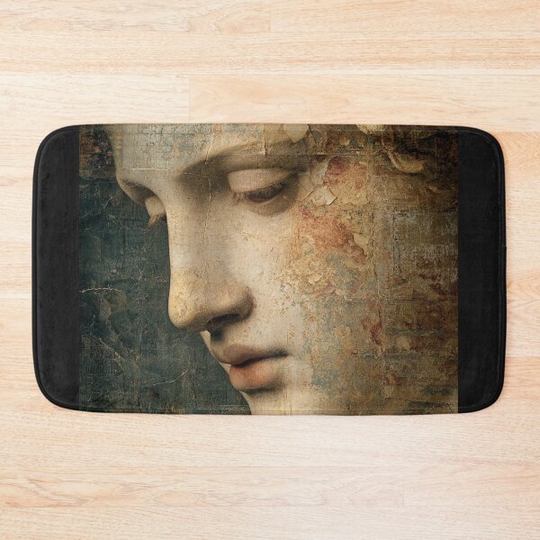 Item preview, Silent Renaissance Fresco Portrait designed and sold by AngelinArts.