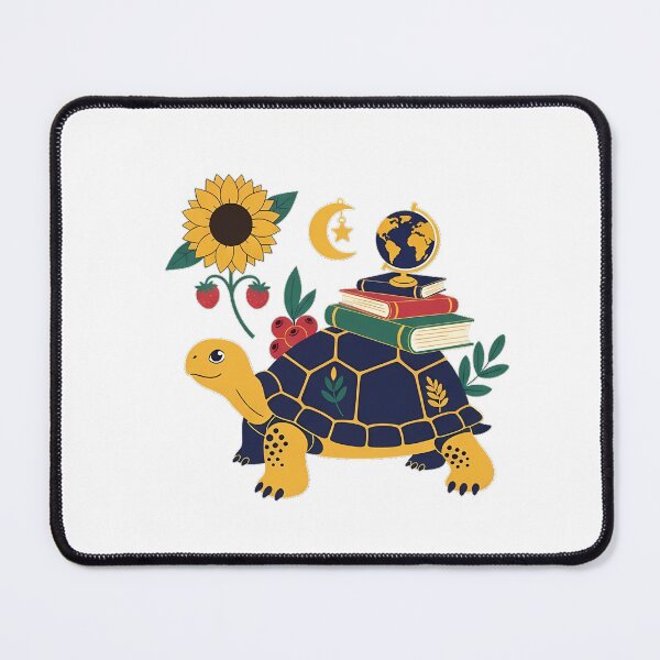 Item preview, Crescent Charm Turtle Globe and Book Stack Gift designed and sold by pumsquare.