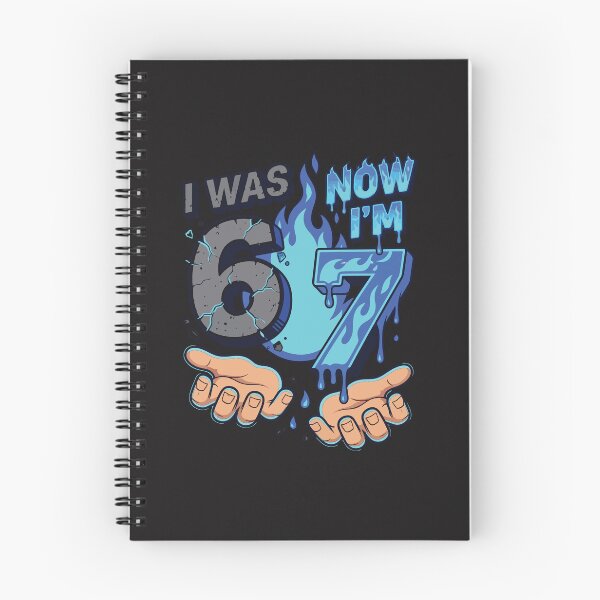 Item preview, I Was 6 Now Im 7 7th Birthday Boy Funny Kids Birthday Party Gift designed and sold by kiralynstration.