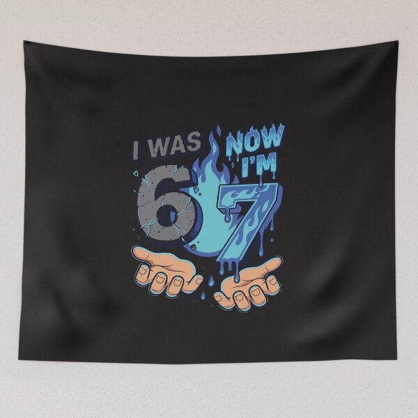 Item preview, I Was 6 Now Im 7 7th Birthday Boy Funny Kids Birthday Party Gift designed and sold by kiralynstration.