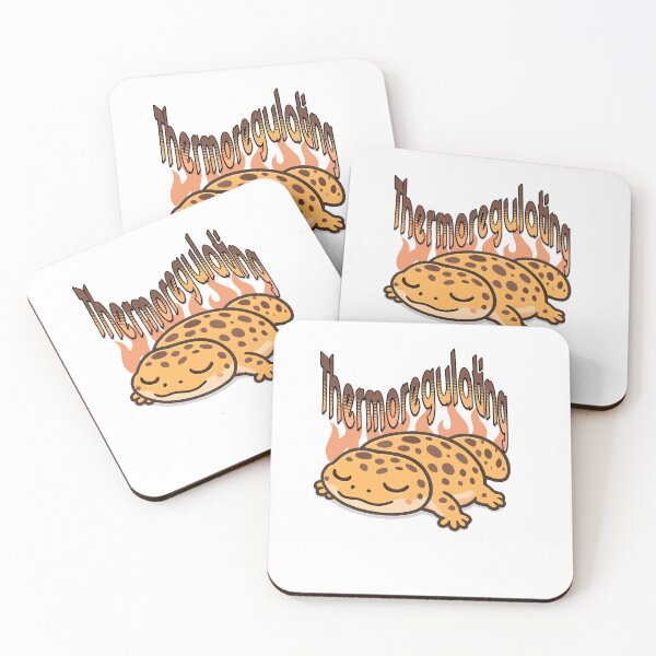 Item preview, Thermoregulating - Funny Leopard Gecko Meme Cute Reptile Heat Design designed and sold by tellia-kallisto.