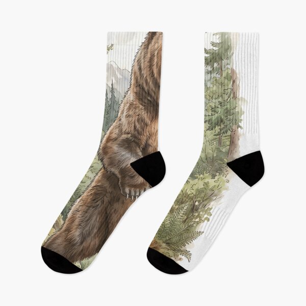 Item preview, Oso pardo - Oso pardo, fauna silvestre de montaña y bosque designed and sold by RubisLeaf.
