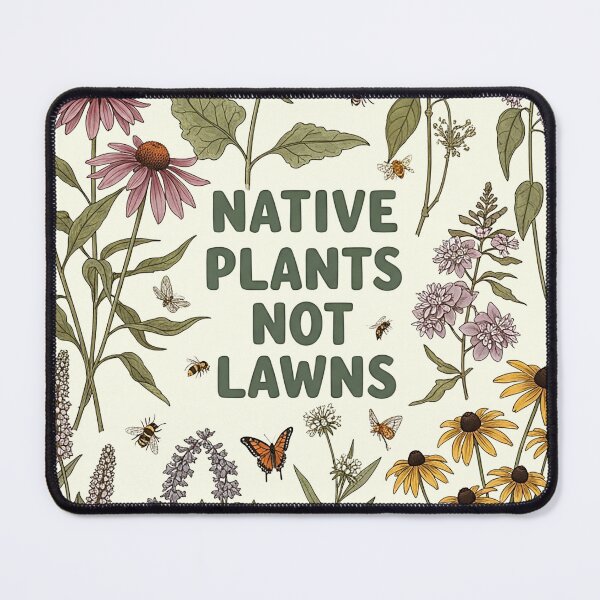 Item preview, Vintage Botanical Native Plants Art | Native Plants Not Lawns designed and sold by SholoStudio.