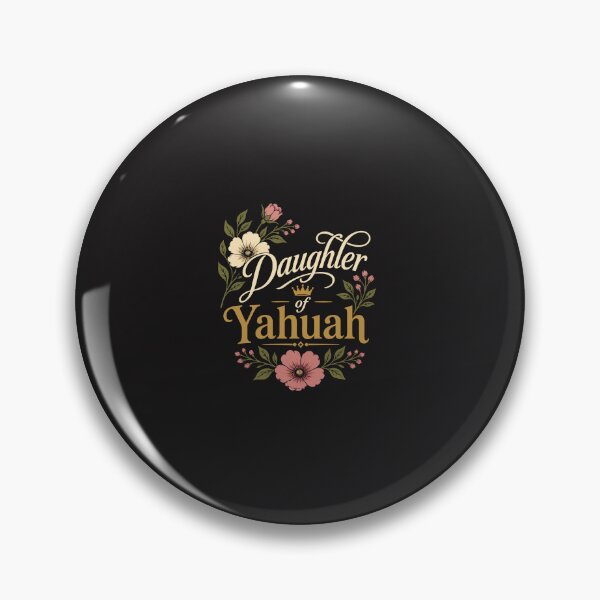 Item preview, Daughter of Yahuah Floral Faith Set Apart Woman Spiritual Gift designed and sold by kiralynstration.