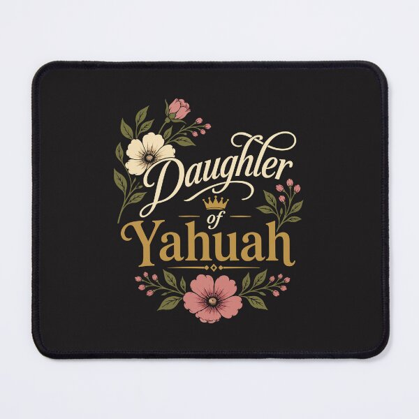 Item preview, Daughter of Yahuah Floral Faith Set Apart Woman Spiritual Gift designed and sold by kiralynstration.