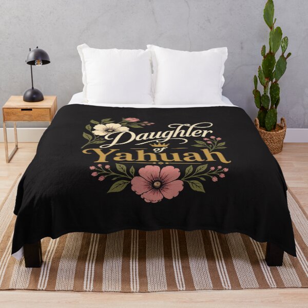 Item preview, Daughter of Yahuah Floral Faith Set Apart Woman Spiritual Gift designed and sold by kiralynstration.