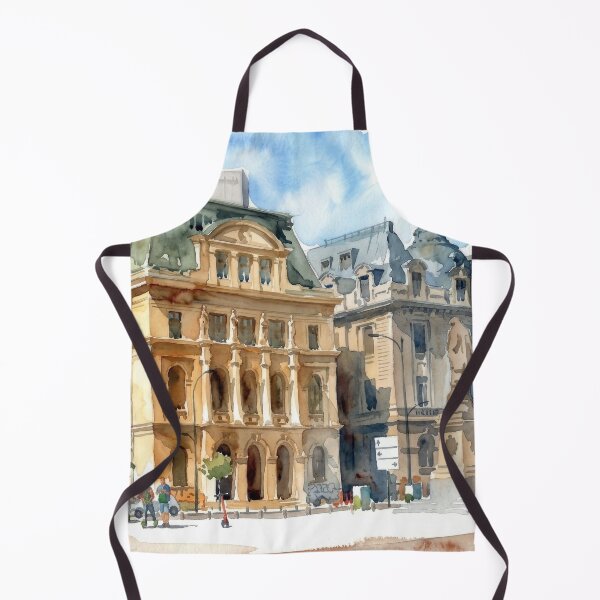 Item preview, Bucharest University Square Watercolor designed and sold by caracatita75.