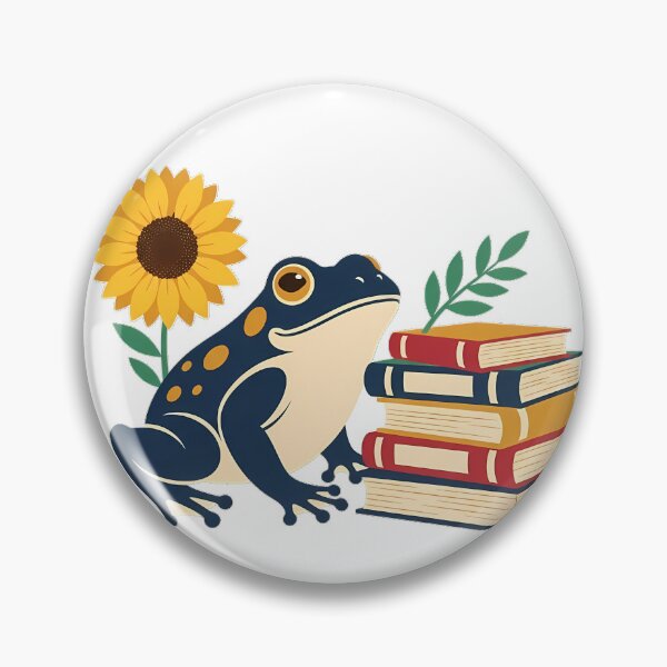 Item preview, Frog Laurel Sprig Stack of Adventure Books Gift designed and sold by pumsquare.