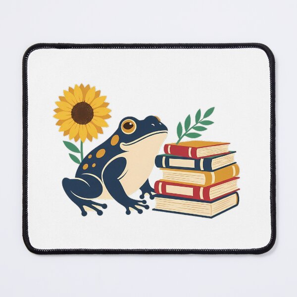 Item preview, Frog Laurel Sprig Stack of Adventure Books Gift designed and sold by pumsquare.