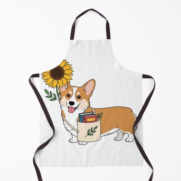 Item preview, Corgi Laurel Sprig Library Tote Gift designed and sold by pumsquare.