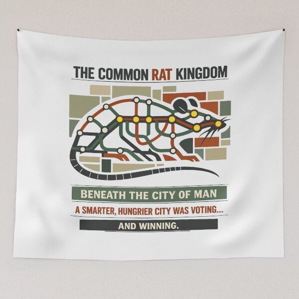 Item preview, Rat Kingdom Beneath the City Hidden Empire designed and sold by WildlifeInc.