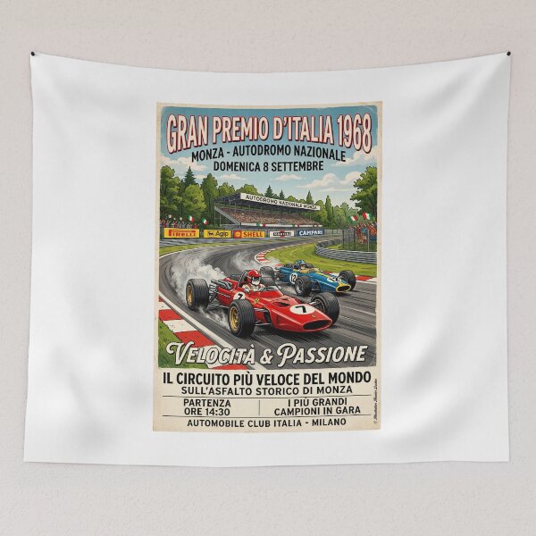 Item preview, Autoracing in Monza F1 1968 designed and sold by Theodor Decker.