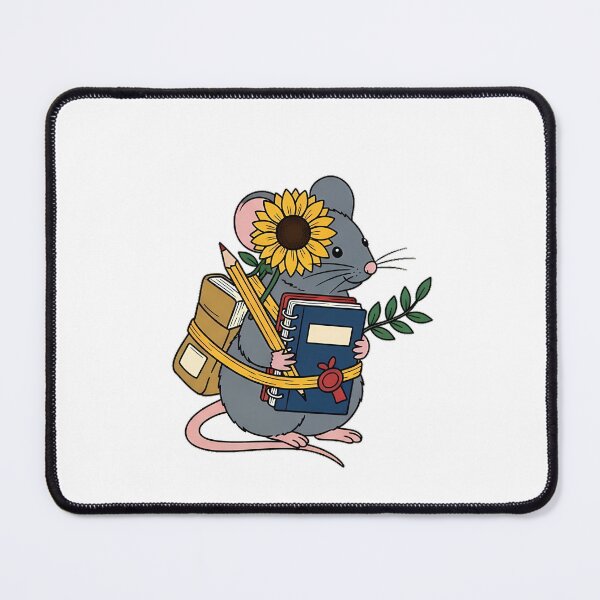 Item preview, Mouse Laurel Sprig Pencil and Notebook Bundle Gift designed and sold by pumsquare.