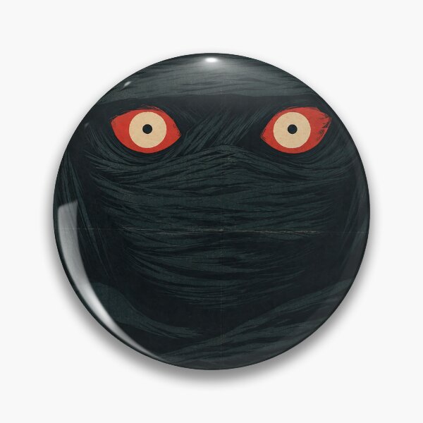 Item preview, Mummy Horror Design – Japanese Curse Art | Red Eyes Creepy Mummy designed and sold by obstinator.