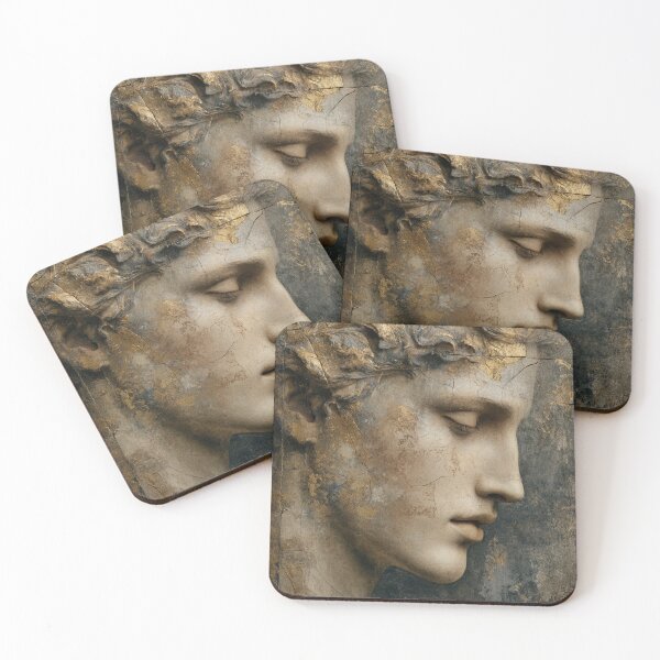 Item preview, Ancient Apollo Fresco Portrait designed and sold by AngelinArts.