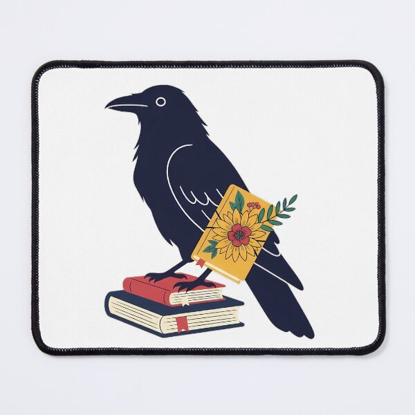 Item preview, Raven Laurel Sprig Flower Wrapped Journal Gift designed and sold by pumsquare.