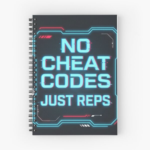 Item preview, No Cheat Codes Just Reps Gamer Gym Shirt designed and sold by kkrraabb3.