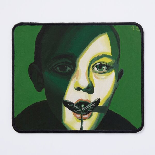 Item preview, Dragonfly green face and shadows designed and sold by pencilIDK.