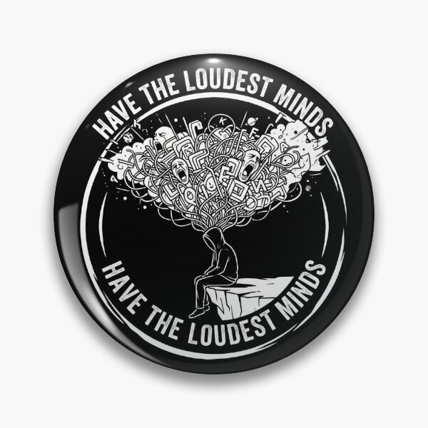 Item preview, The Quietest People Have The Loudest Minds Aesthetic Introvert designed and sold by TheErsinCo.