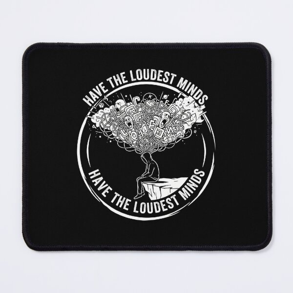 Item preview, The Quietest People Have The Loudest Minds Aesthetic Introvert designed and sold by TheErsinCo.