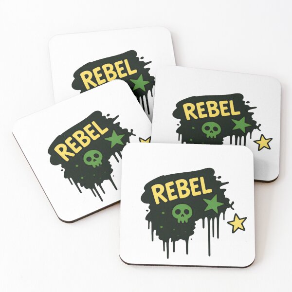 Item preview, REBEL — Grunge Skull Drip Art designed and sold by Liberty4Punk.