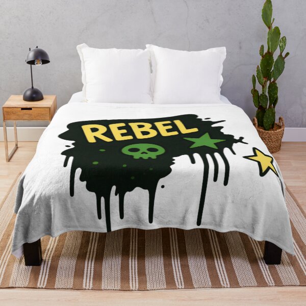 Item preview, REBEL — Grunge Skull Drip Art designed and sold by Liberty4Punk.
