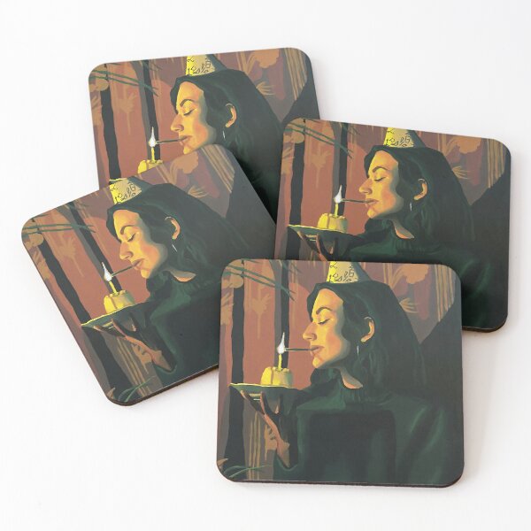 Item preview, Woman with a cigarette and a birthday cake designed and sold by pencilIDK.