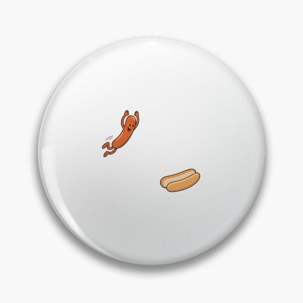 Item preview, Funny Hotdog High Dive BBQ Food Humor Sausage Summer Party Gift designed and sold by kiralynstration.