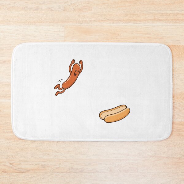 Item preview, Funny Hotdog High Dive BBQ Food Humor Sausage Summer Party Gift designed and sold by kiralynstration.