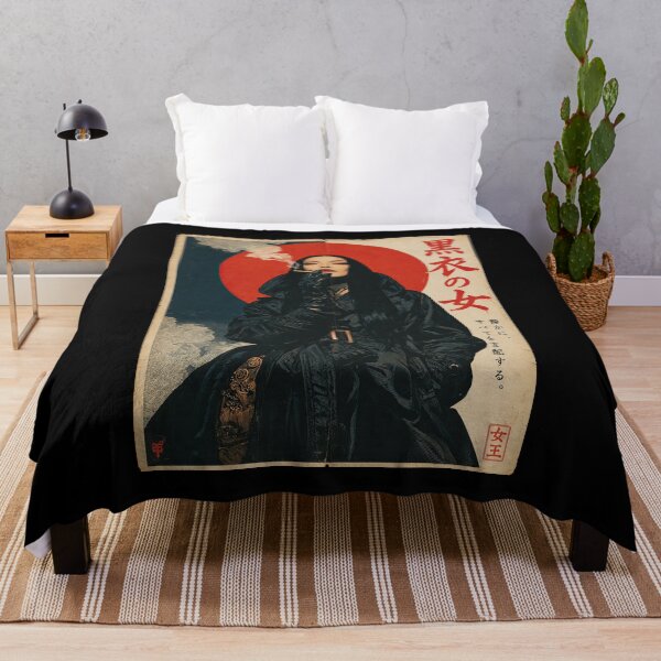 Item preview, Woman in Black Gothic Design – Japanese Dark Femme Art | Creepy Elegance designed and sold by obstinator.