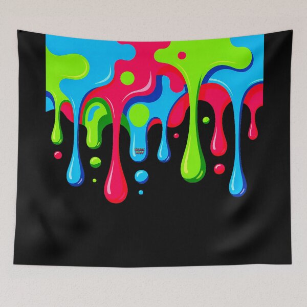 Item preview, Colorful Paint Drip Drop designed and sold by SteezeeStore.