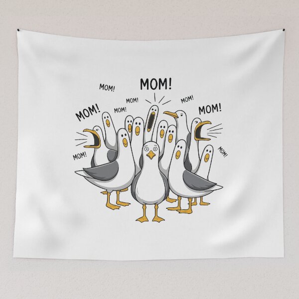 Item preview, Funny Mama Seagull Mothers Day Cute Mom Humor Animal Meme Gift designed and sold by kiralynstration.