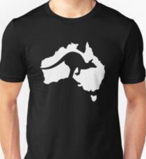 Australien-Känguru Unisex T-Shirt