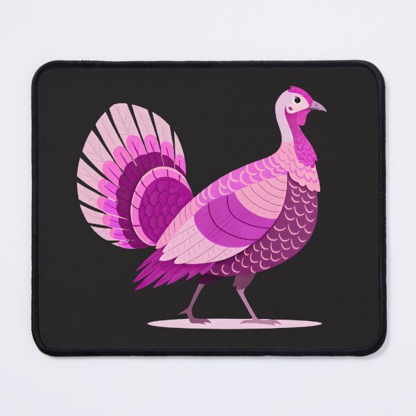 Item preview, Pink Majesty Turkey: Cute and Stylish Feathered Friend designed and sold by JAMESAMORN.