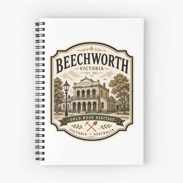 Item preview, Beechworth, Victoria Australia  designed and sold by PamLeeDesign.