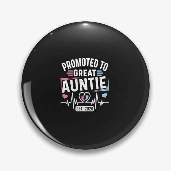 Item preview, Promoted To Great Auntie Est 2026 Soon To Be Auntie Baby Announcement Gift designed and sold by kiralynstration.