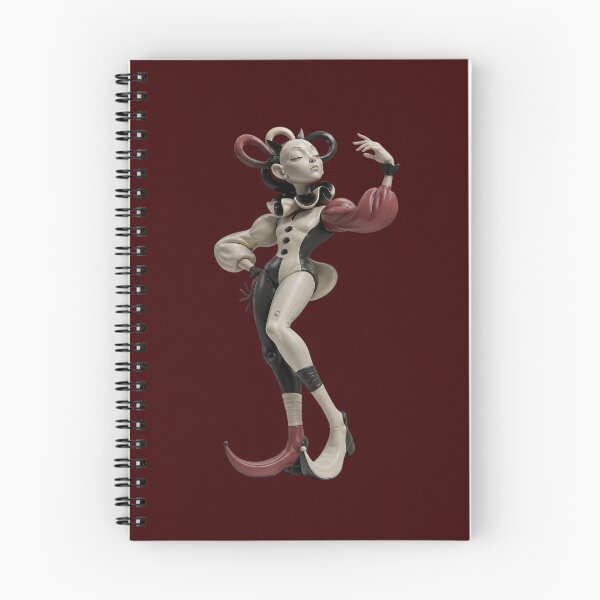 Item preview, The Dark Jester — Avant-Garde Circus Collectible Art Figure designed and sold by TwistedAgain.