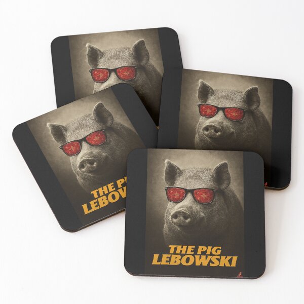Item preview, The Pig Lebowski - Parody Pets designed and sold by ParodyPets25.