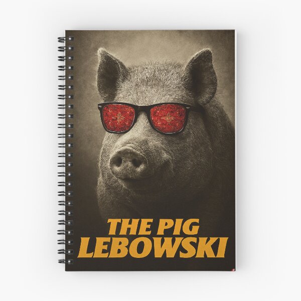 Item preview, The Pig Lebowski - Parody Pets designed and sold by ParodyPets25.