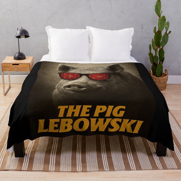 Item preview, The Pig Lebowski - Parody Pets designed and sold by ParodyPets25.