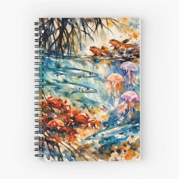 Item preview, Tangled Mangrove Waters with Dynamic Coastal Life designed and sold by WildlifeInc.