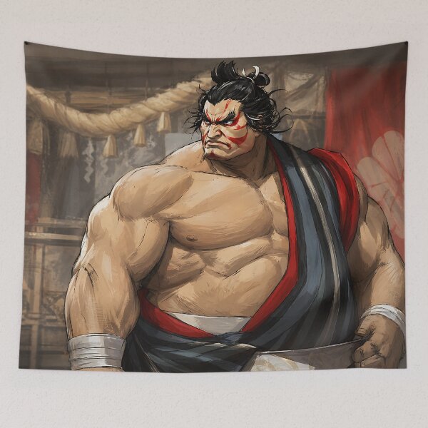 Item preview, E Honda Street Fighter 6 SF6 Fanart designed and sold by bapupa.